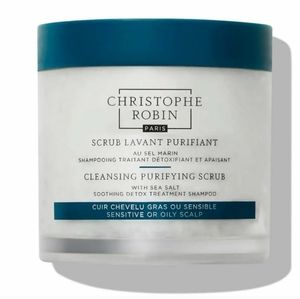Christophe Robin Cleansing Purifying Scalp Scrub with Sea Salt 8.4oz 250mL.